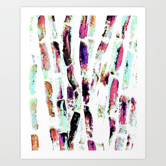 Rainbow Candy Sugar Cane, Spring, First World Problems Art Print
