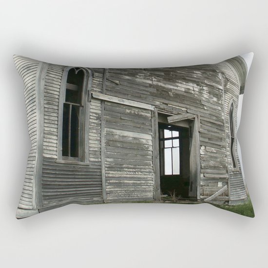 Abandoned Church Rectangular Pillow