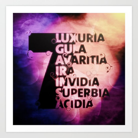 7ins Art Print