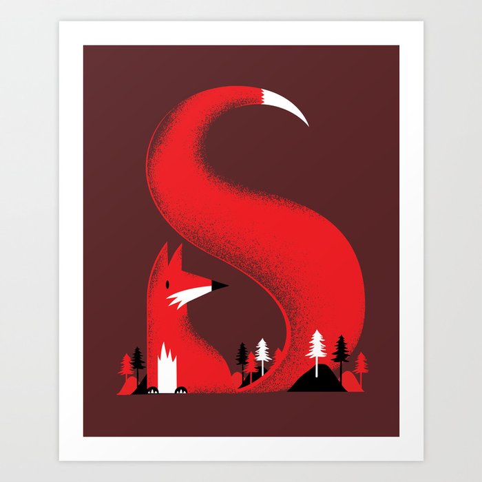 Discover the motif S LIKE FOX by Robert Farkas as a print at TOPPOSTER