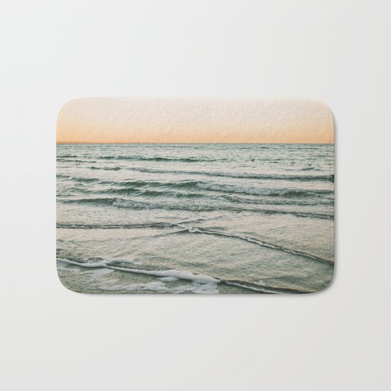 Sunset beach Bath Mat