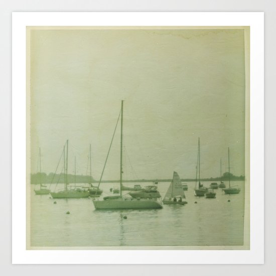 Searching For The Anchor Art Print