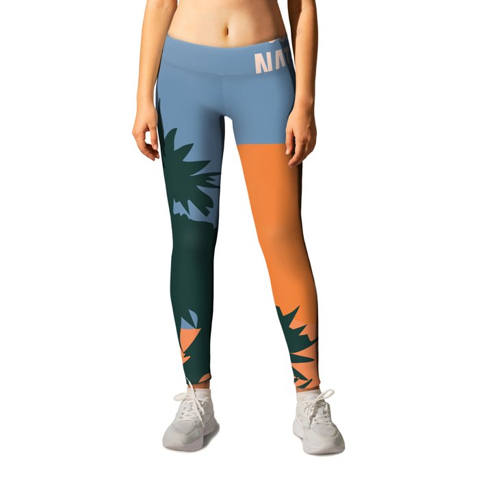 Enjoy The Sun And Explore The Wilderness Of The Joshua Tree National Park Leggings