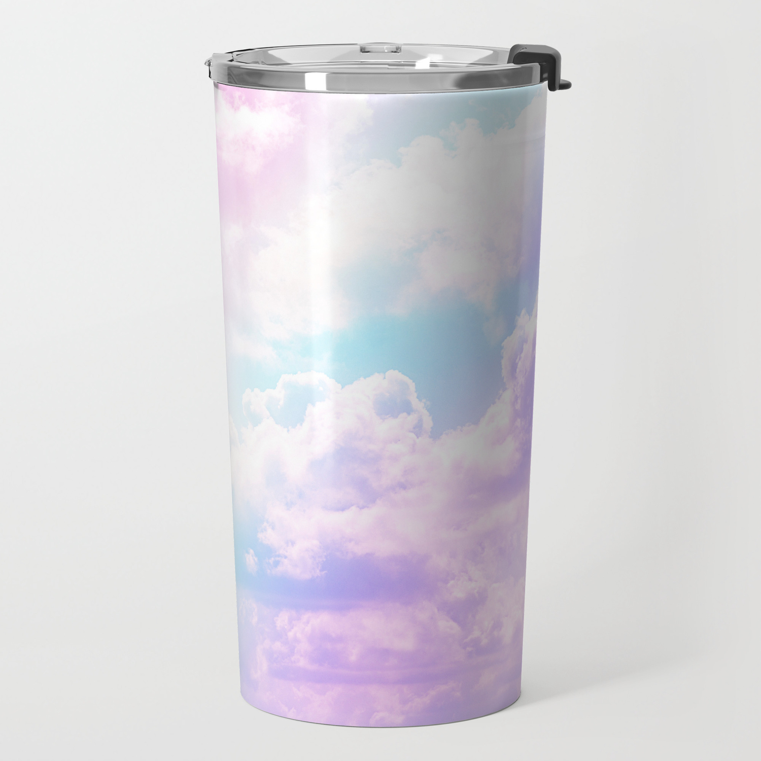 Pastel Rainbow Aesthetic Travel Mug By The Thiiird Society6