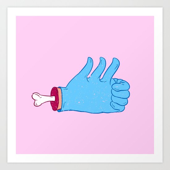 My like is bigger than yours! Art Print