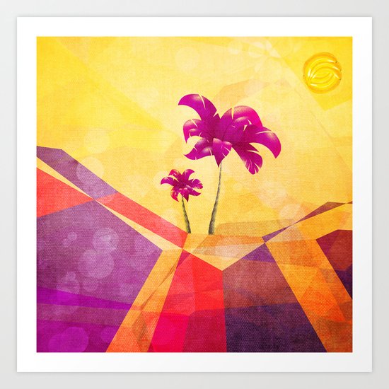 The dream island Art Print