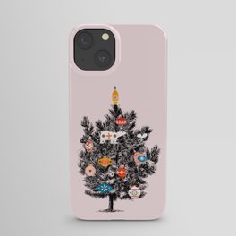 Retro Christmas tree no3 iPhone Case