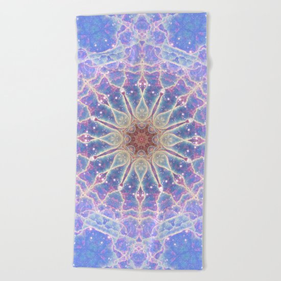 Space Mandala no3 Beach Towel