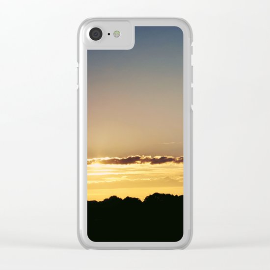 City Sunlight #3 Clear iPhone Case