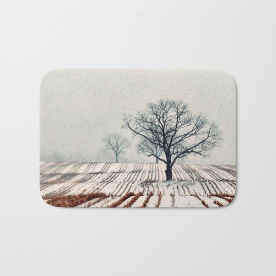 Winter Farm Bath Mat