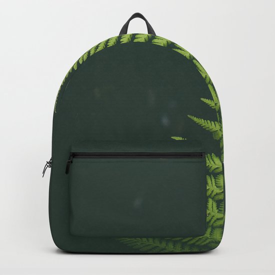 Fern Leaf Green Backpack