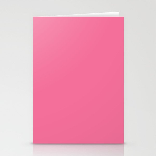 Embarassed Pink Stationery Cards