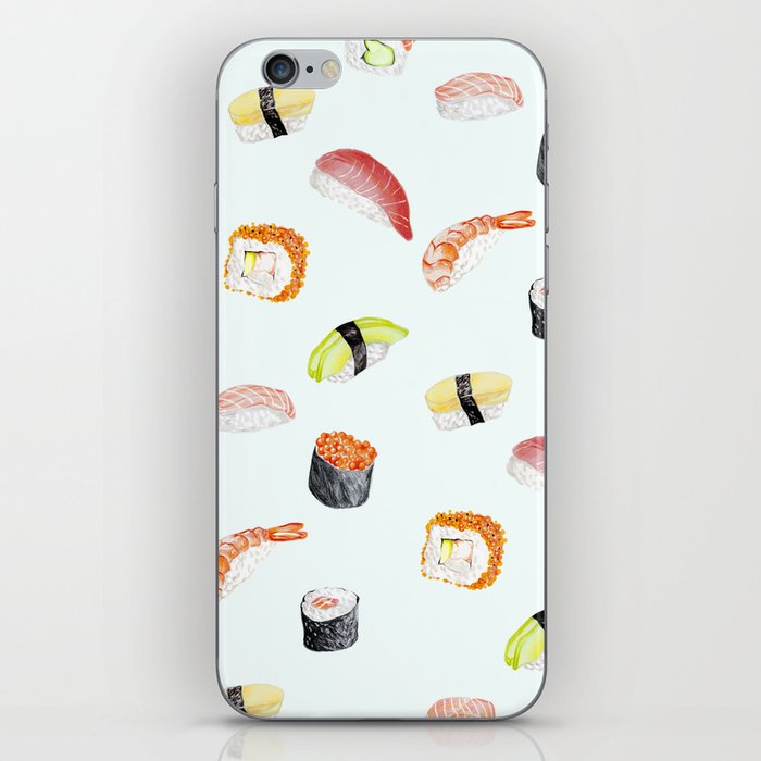 Sushi love iPhone Skin