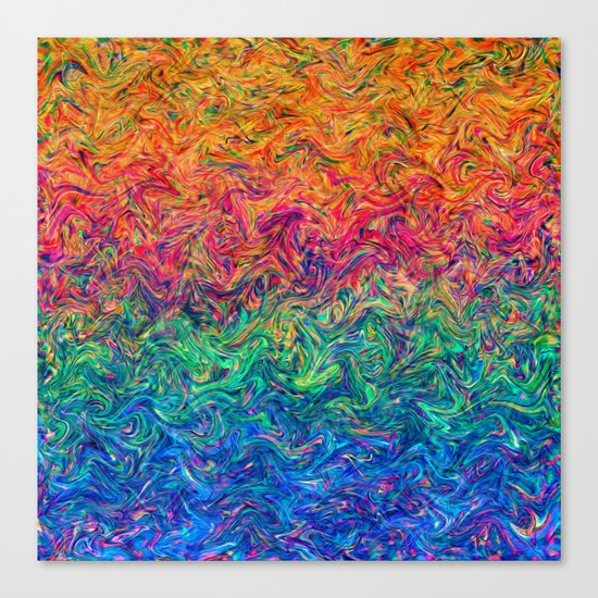 Fluid Colors G249 Canvas Print