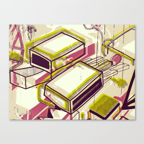 Matchbox Canvas Print