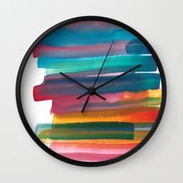 16 | 190626 | Melting In Colours Wall Clock