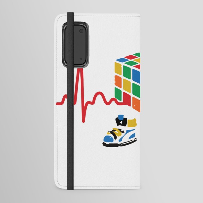 Heartbeat rubik cube / cube lover / cube game Android Wallet Case