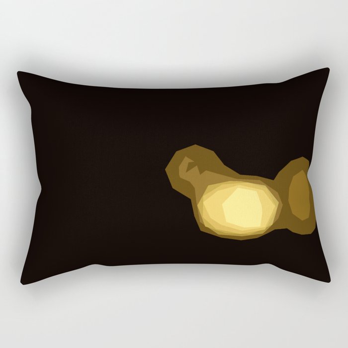 Stained Lights Rectangular Pillow