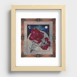 Lunar Rose Tarot Recessed Framed Print
