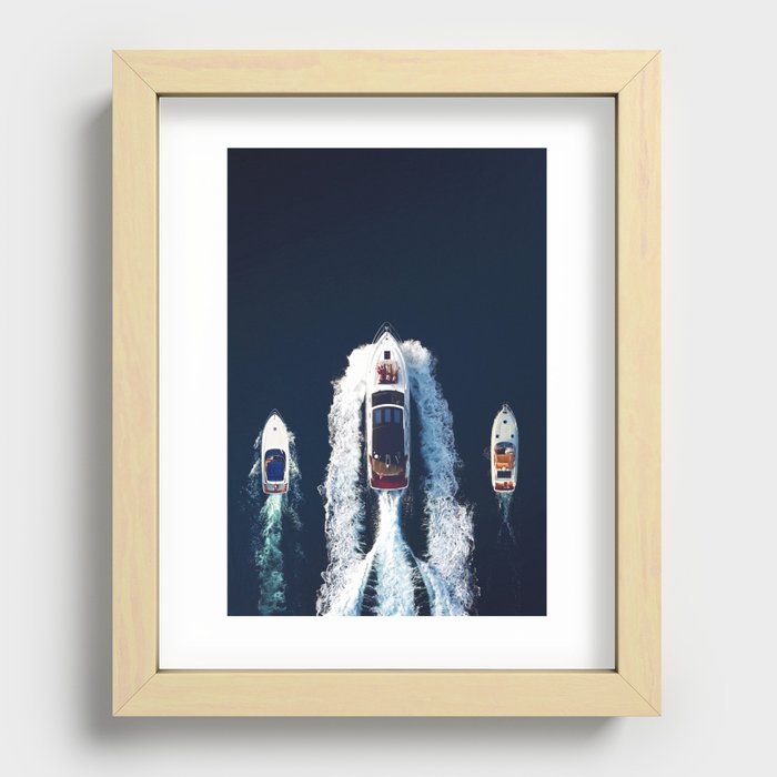 Cruising  Recessed Framed Print