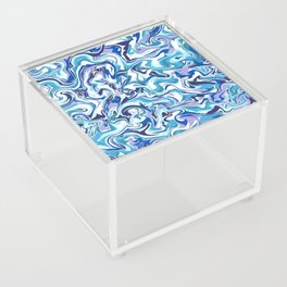 Blue Ice Cream Acrylic Box