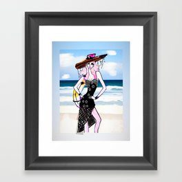 Sea Goddess Framed Art Print