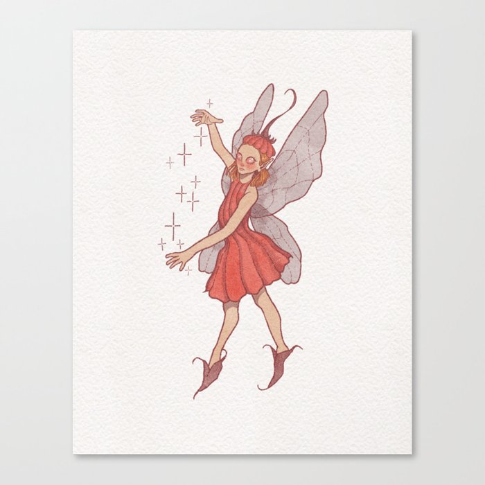 Flower Fairy Canvas Print