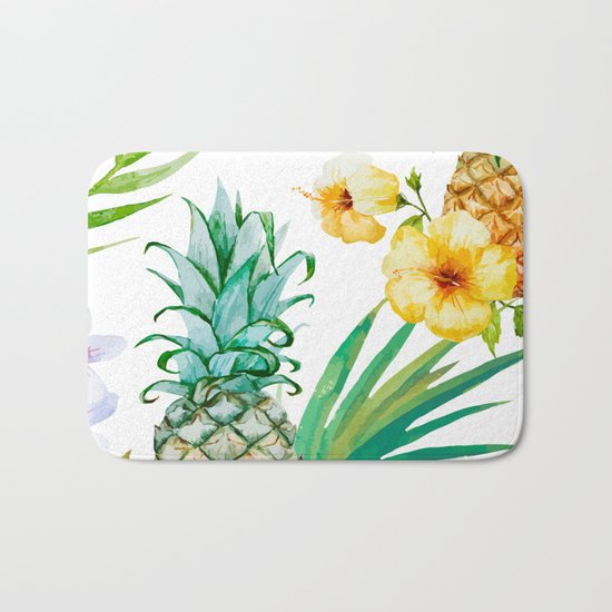 Pines & palms Bath Mat