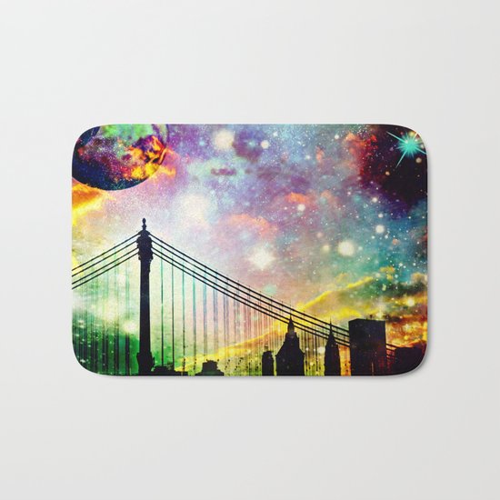Galaxy Bridge Bath Mat