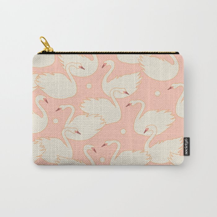 Swans Carry-All Pouch