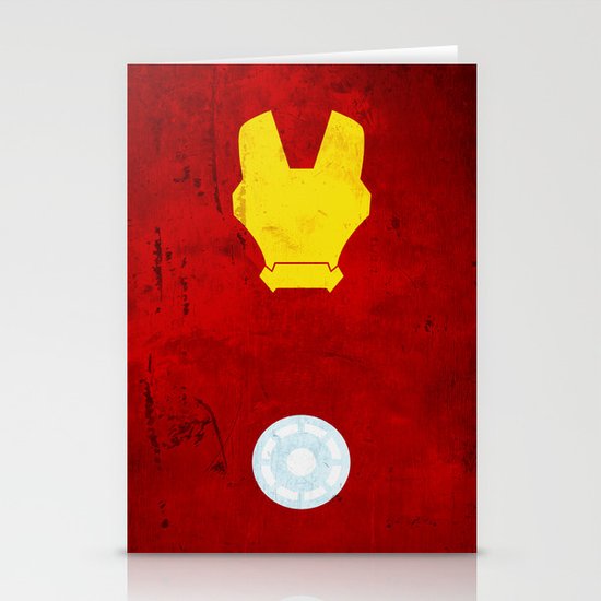 Iron Man Stationery Cards