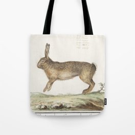 Hare, Lepus Europaeus Tote Bag