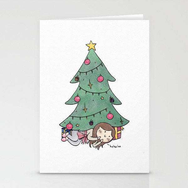 Christmas Surprise Stationery Cards