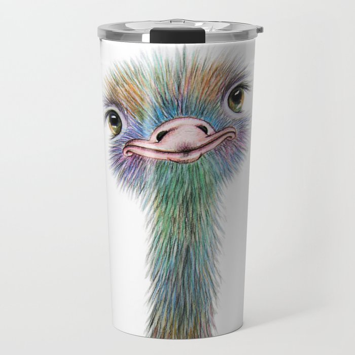 colorful ostrich