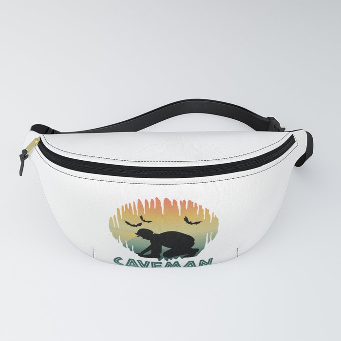 Caveman - Caver Spelunking Speleology Fanny Pack