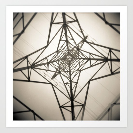 Electricity Art Print