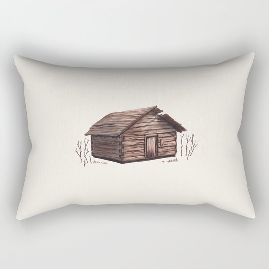 Forlorn Rectangular Pillow