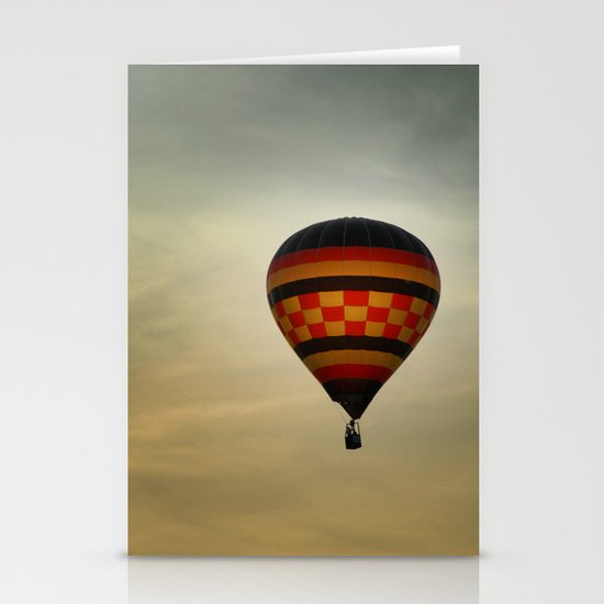 Floating into the Sunset Stationery Cards