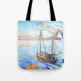 Ship (by SMR) Tote Bag