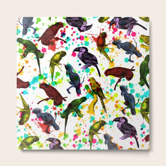 TROPICAL Metal Print