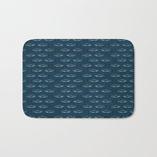 Pattern: Great White Shark Bath Mat