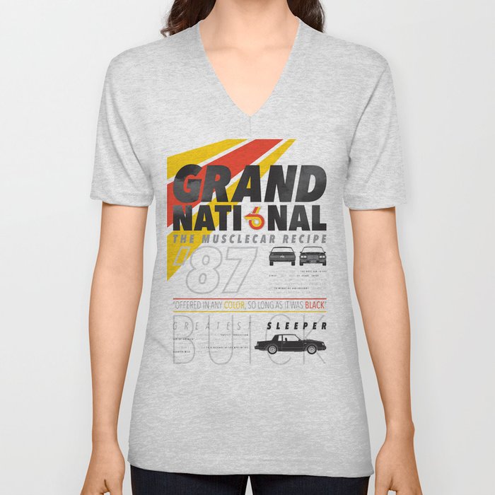 Grand National V Neck T Shirt