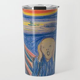 The Scream Edvard Munch Travel Mug