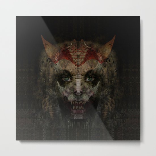 Panic Metal Print