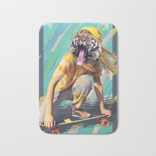 Skate Tiger Pepe Psyche Bath Mat