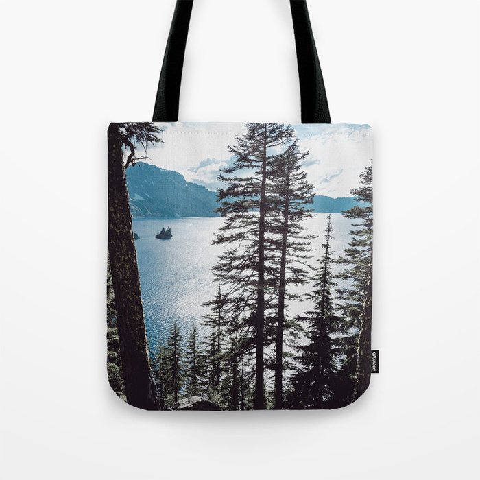 Mountain Lake Retreat Tote Bag