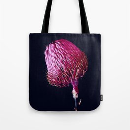 Popping pink waratah native Tote Bag