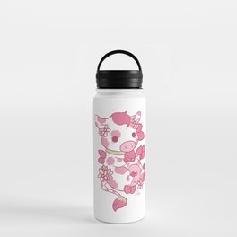 cute strawberry cow Water Bottle