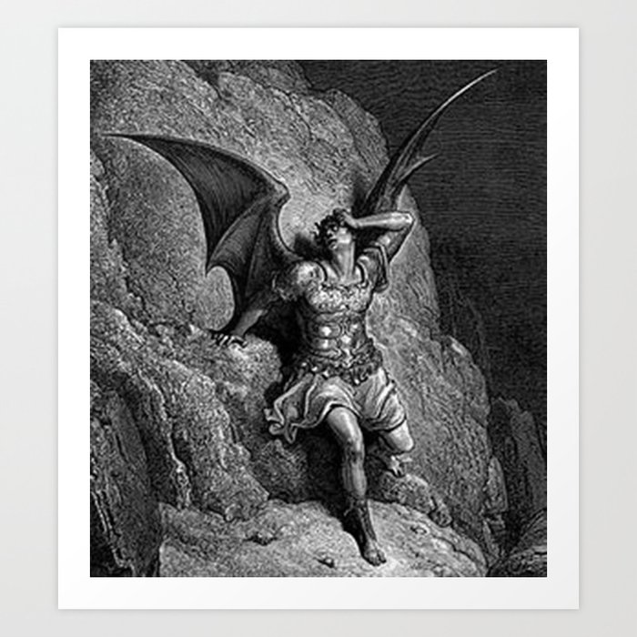 Paradise Lost I print by Gustave Doré
