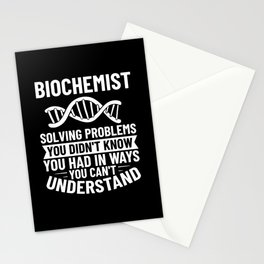 Biochemistry Molecular Biology Biochemist Study Stationery Card